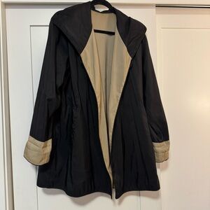 Reversible Black and Tan Women's Jacket